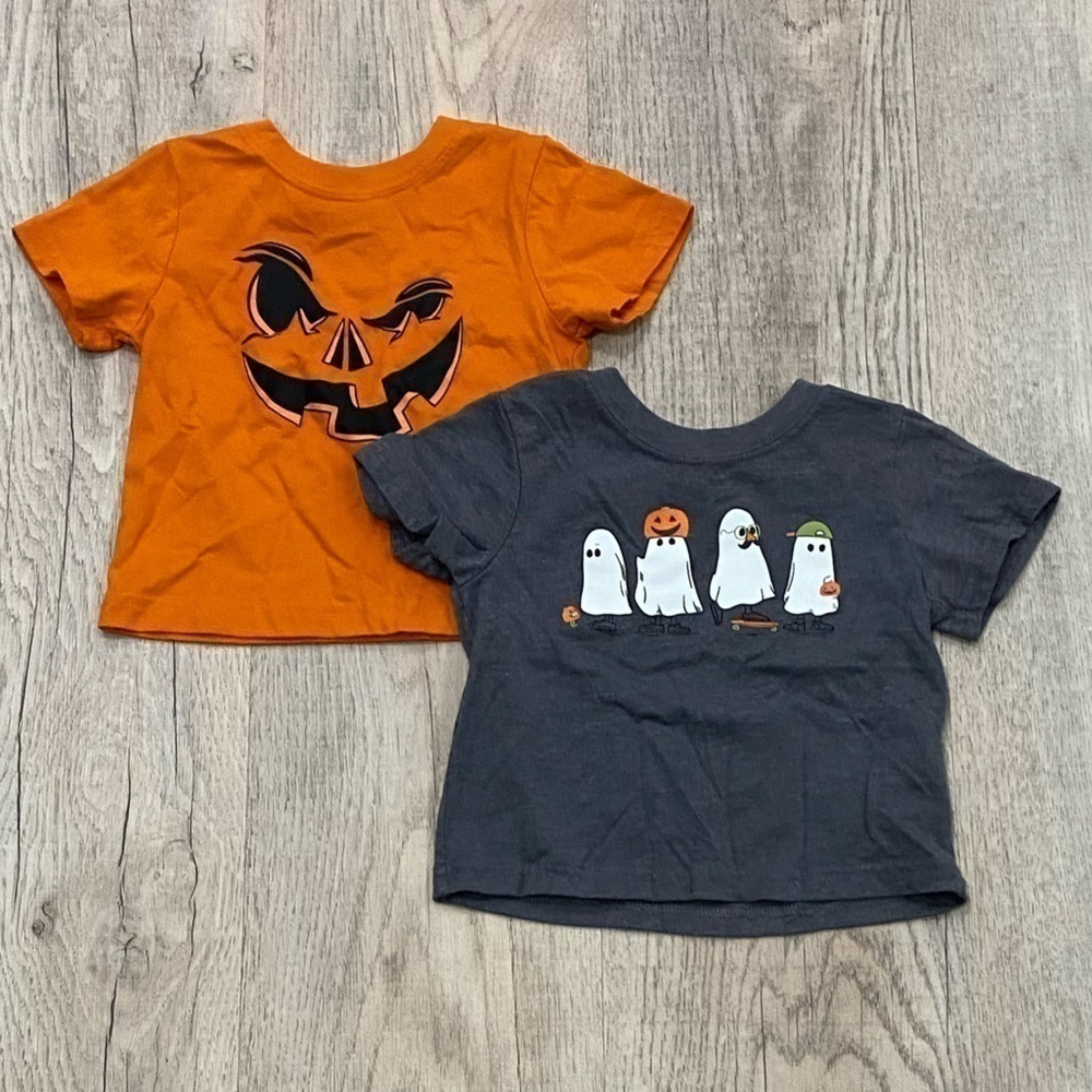 Wonder Nation Set of 2 Halloween Tees